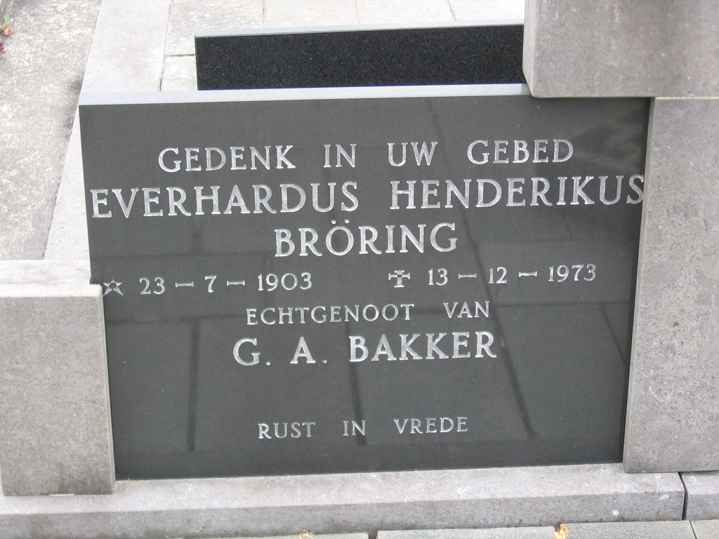 Everhardus Hendericus Bröring