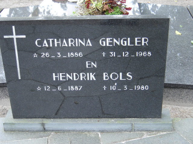 Hendrik Bols en Catharina Gengler
