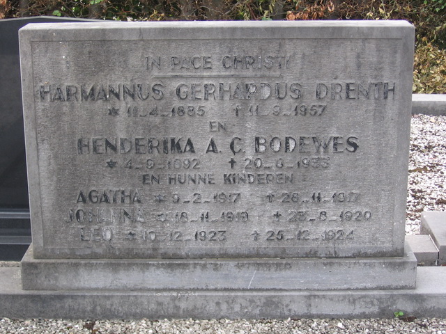 Harmannus Gerhardus Drenth