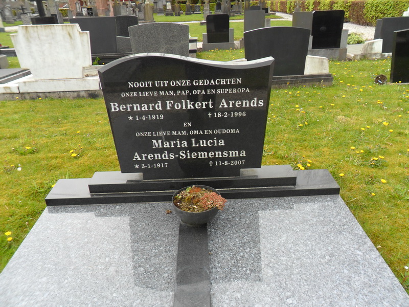 Bernardus Folkert Arends en Maria Lucia Siemensma