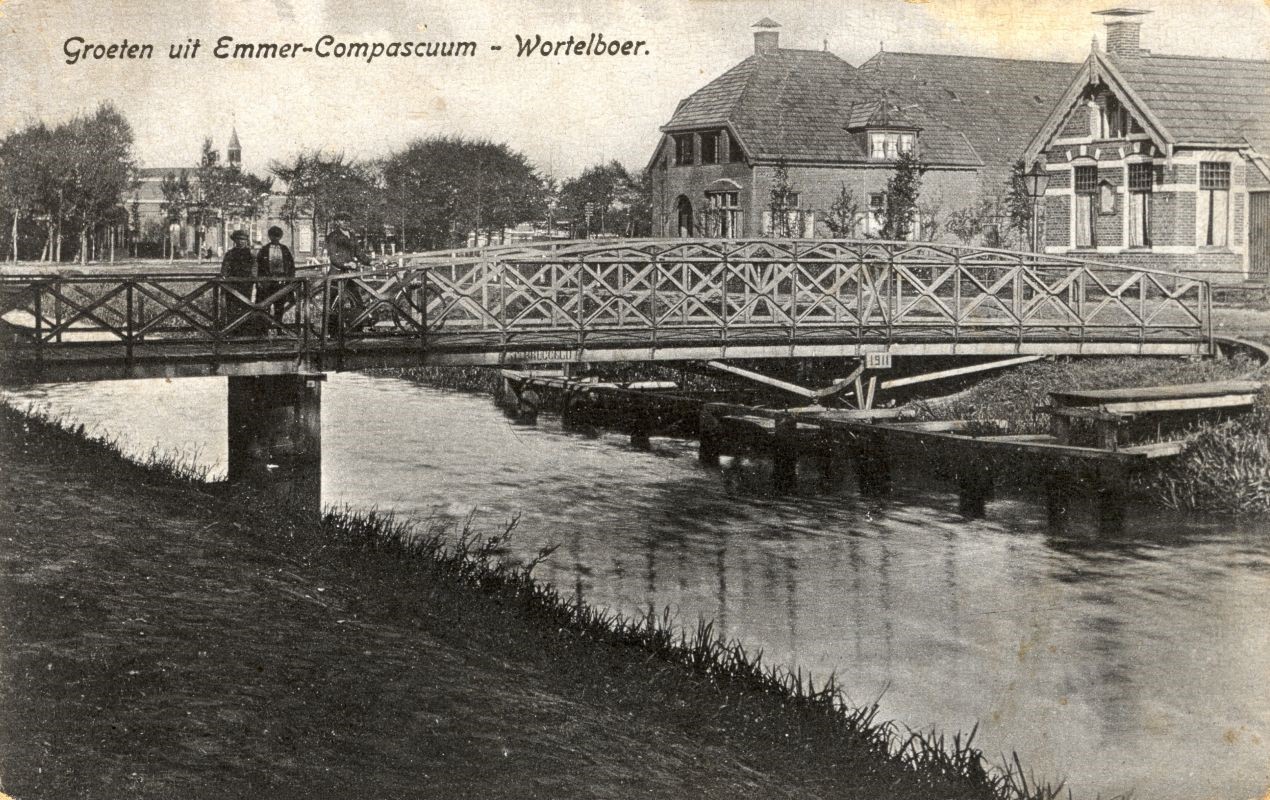 Boerderij Oosterdiep OZ 1 Emmer-Compascum ca 1932